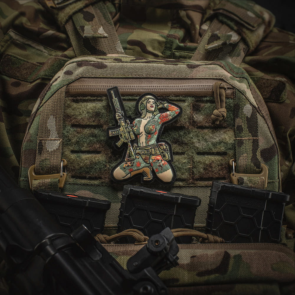 M-Tac Naszywka Tactical Girl # 1 Yakuza PVC