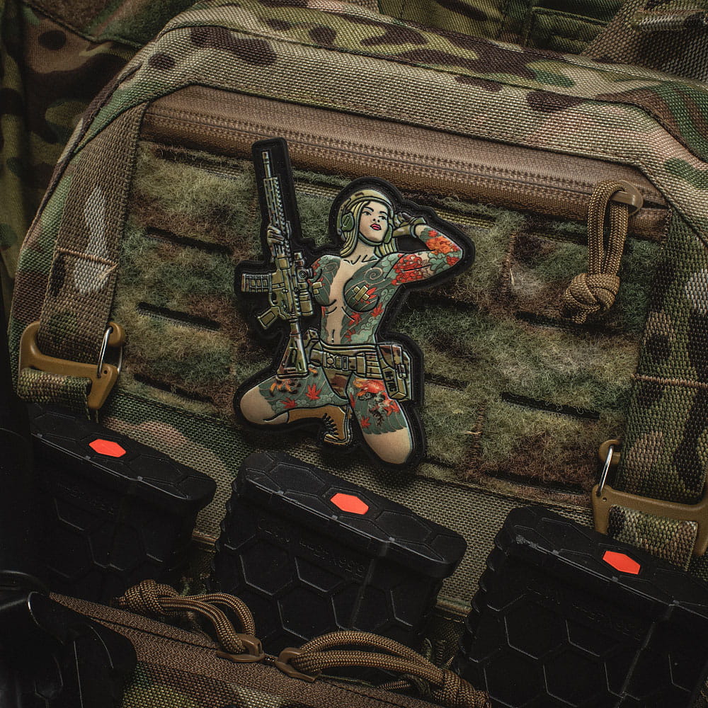 M-Tac Naszywka Tactical Girl # 1 Yakuza PVC