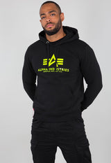 Basic Hoody Neon Print Alpha Industries L/XL/2XL Bluza Odblaskowa 178312NP