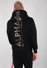 Bluza męska Alpha Industries z nadrukiem z tyłu i nadrukiem moro 178318CP