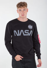 NASA Reflective Sweater Alpha Industries L/XL/XXL Bluza Odblaskowa 178309