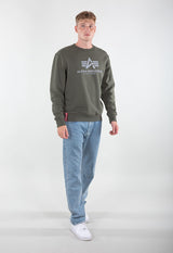 Basic Sweater Reflective Print Alpha Industries L/XL/2XL Bluza Męska 178302RP
