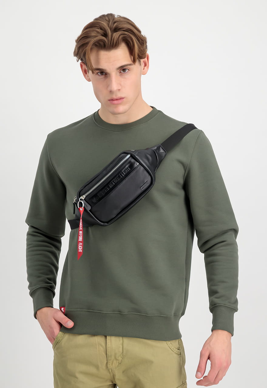 RBF Skórzana Saszetka Biodrowa Alpha Industries 126913