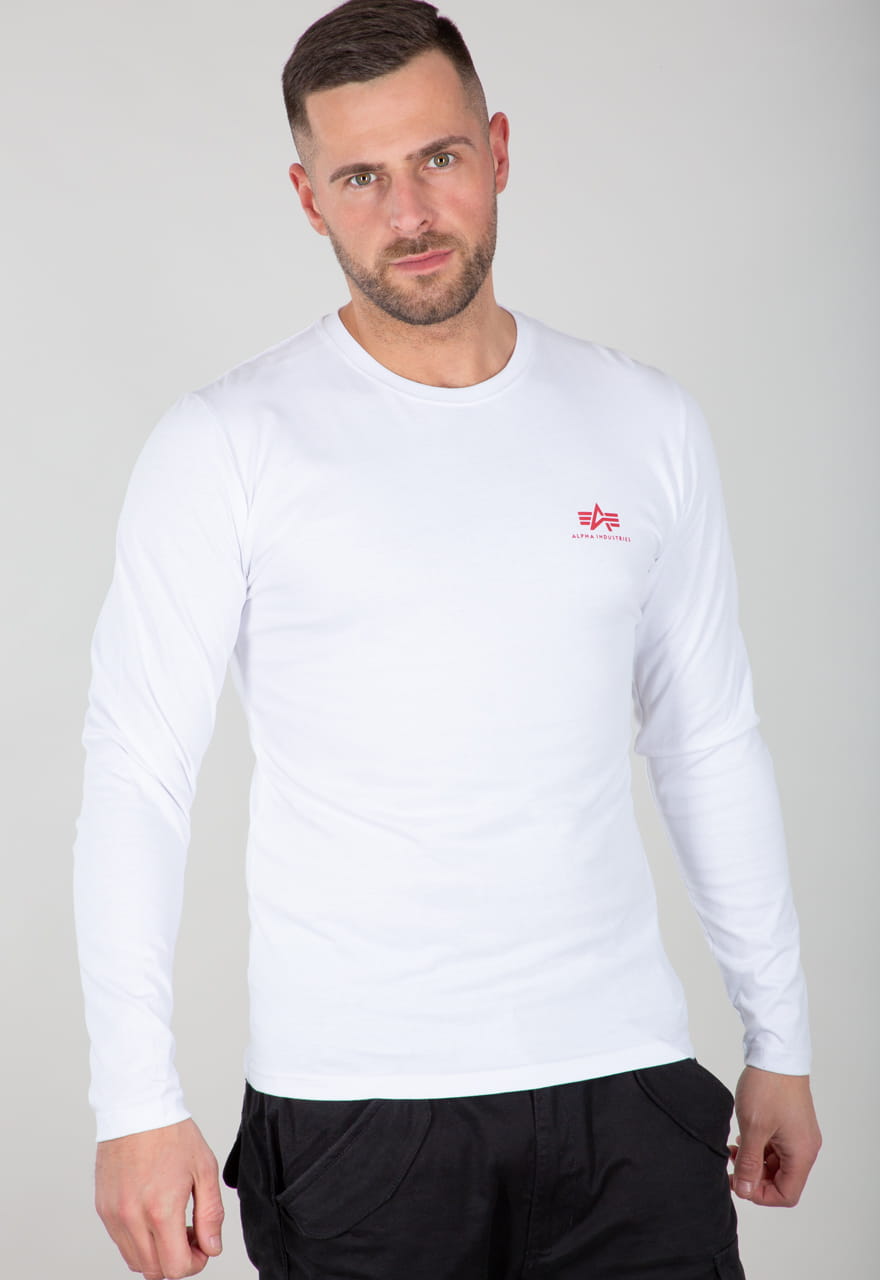 Back Print Heavy LS Alpha Industries M/L Bluza z Długim Rękawem 116571