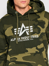 Basic Hoody Camo Alpha Industries Bluza Męska 178312C