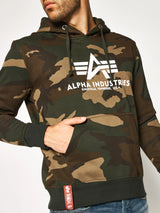 Basic Hoody Camo Alpha Industries Bluza Męska 178312C