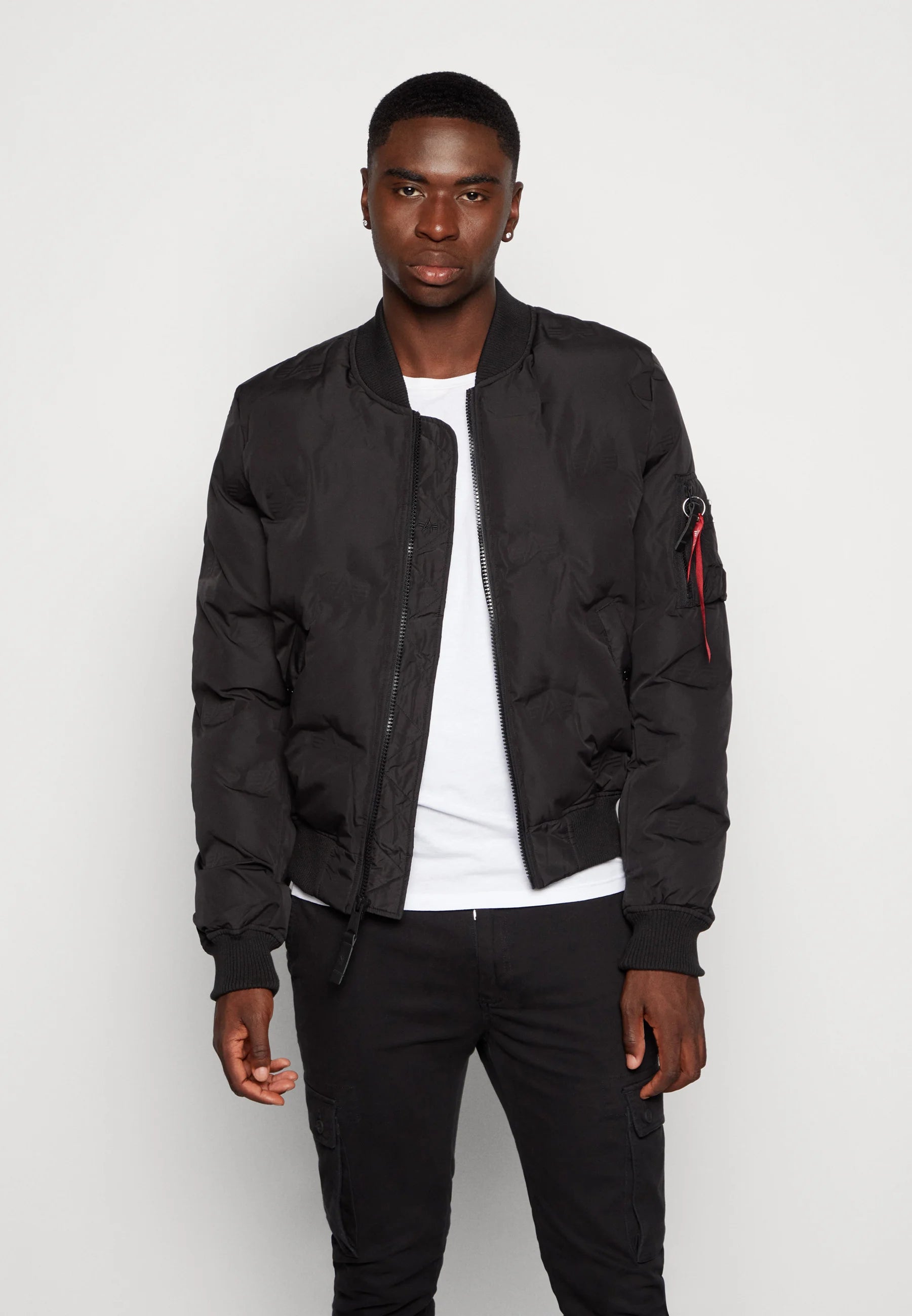 Kurtka puffer MA-1 z haftowanym logo Alpha Industries L/XL 108106