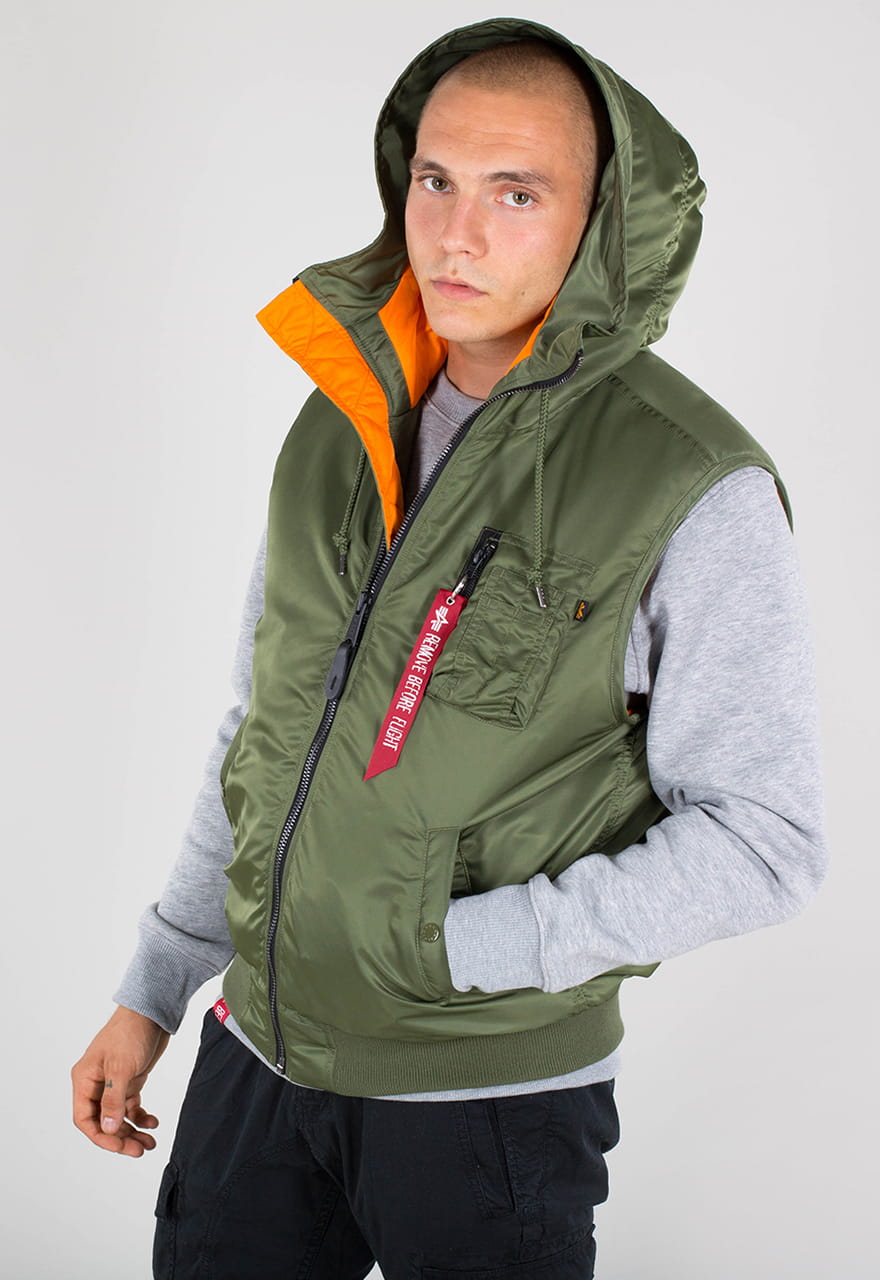 Hooded MA-1 Vest Kamizelka Alpha Industries L/XL 178132