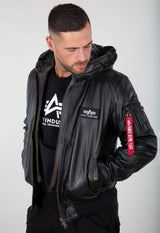 MA-1 D-Tec Leather Skórzana kurtka Alpha Industries193129