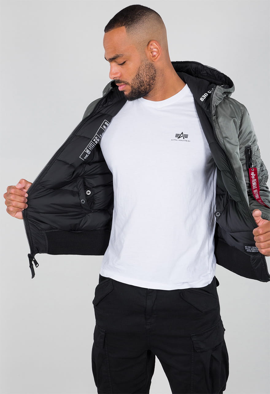 Pikowana kurtka z kapturem FD Rev. Alpha Industries M/L/XL/2XL 198117