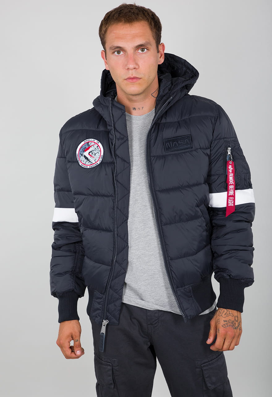 Kurtka z kapturem Puffer FD NASA Alpha Industries L 198121