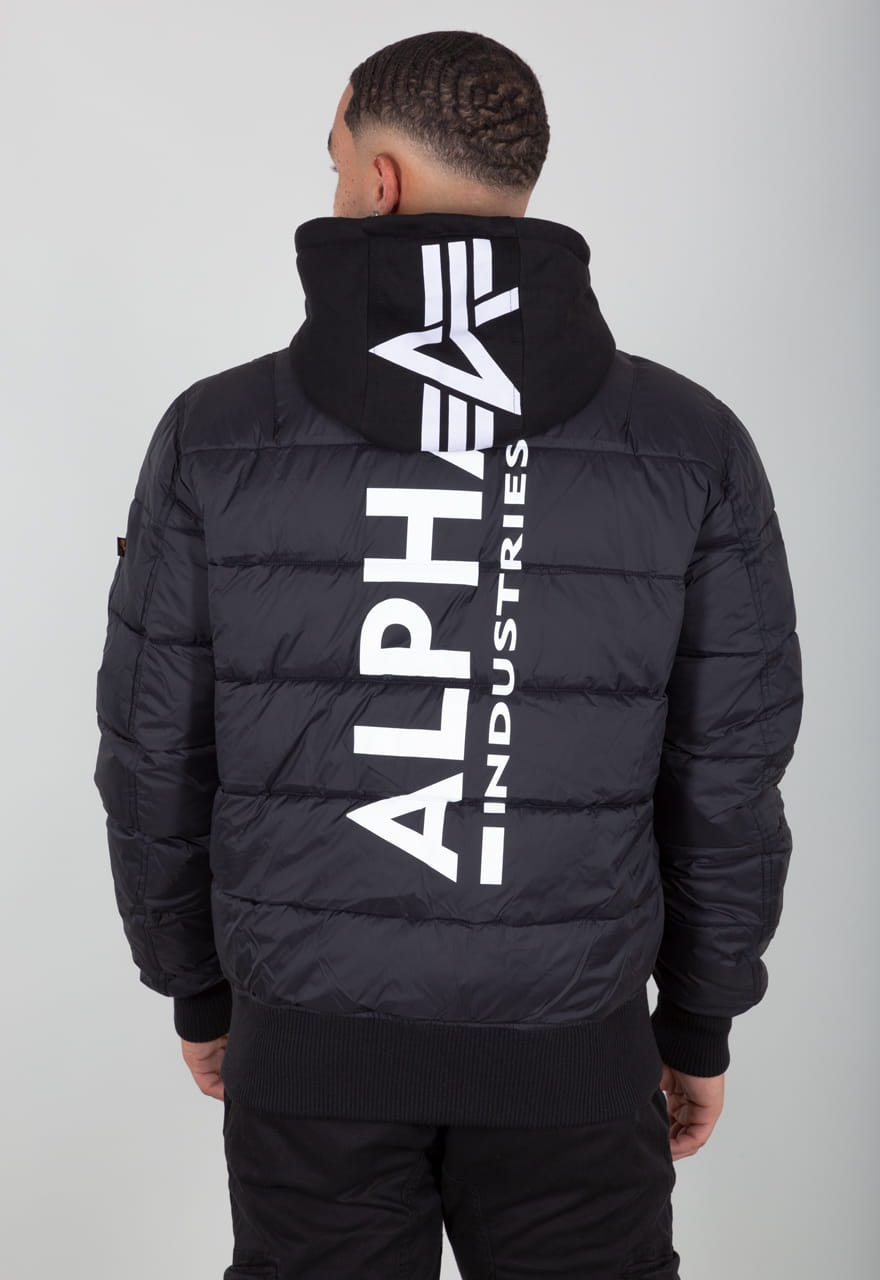 MA-1 ZH Back Print Puffer FD Kurtka Alpha Industries L/XL 118107