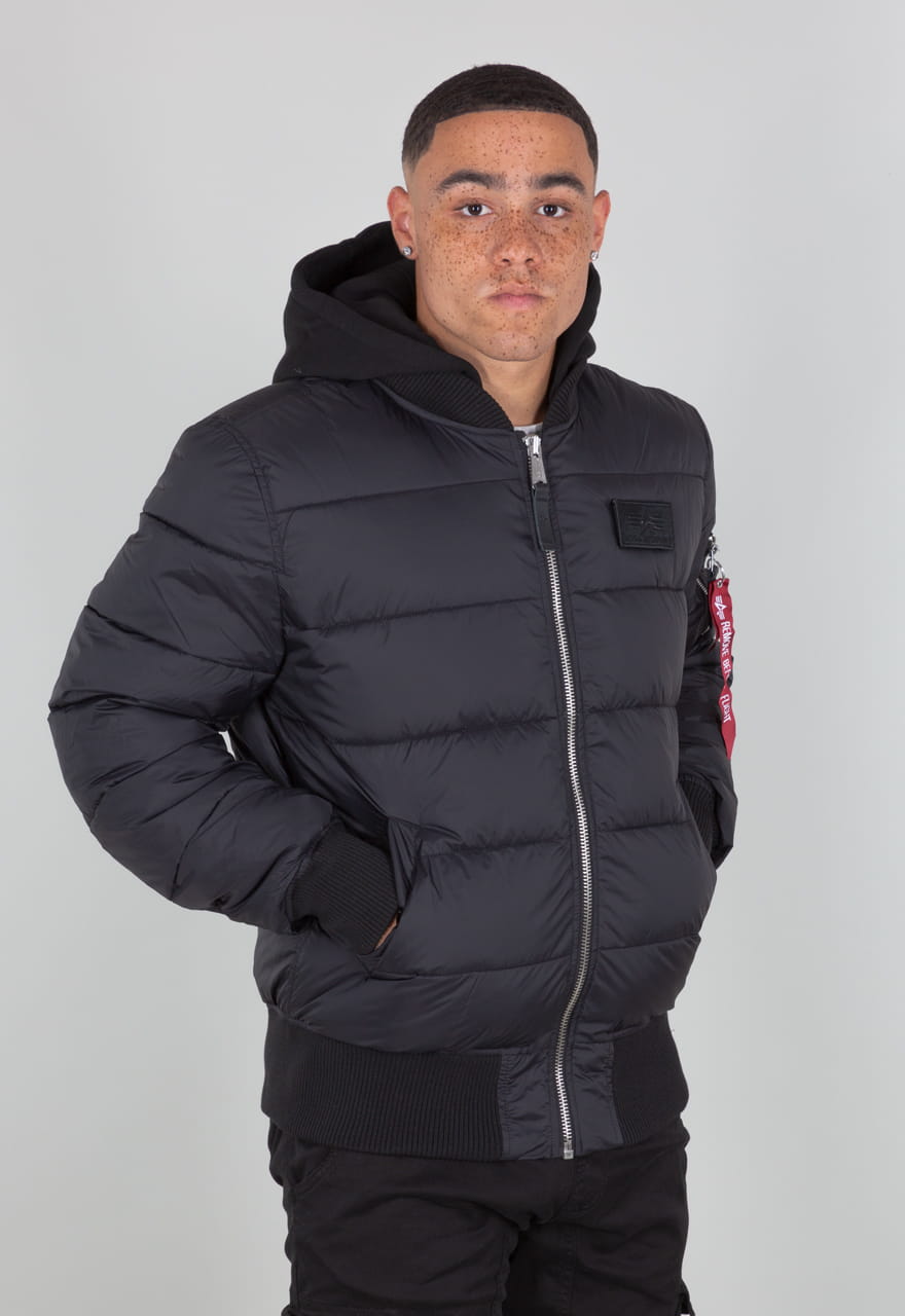 MA-1 ZH Back Print Puffer FD Kurtka Alpha Industries L/XL 118107