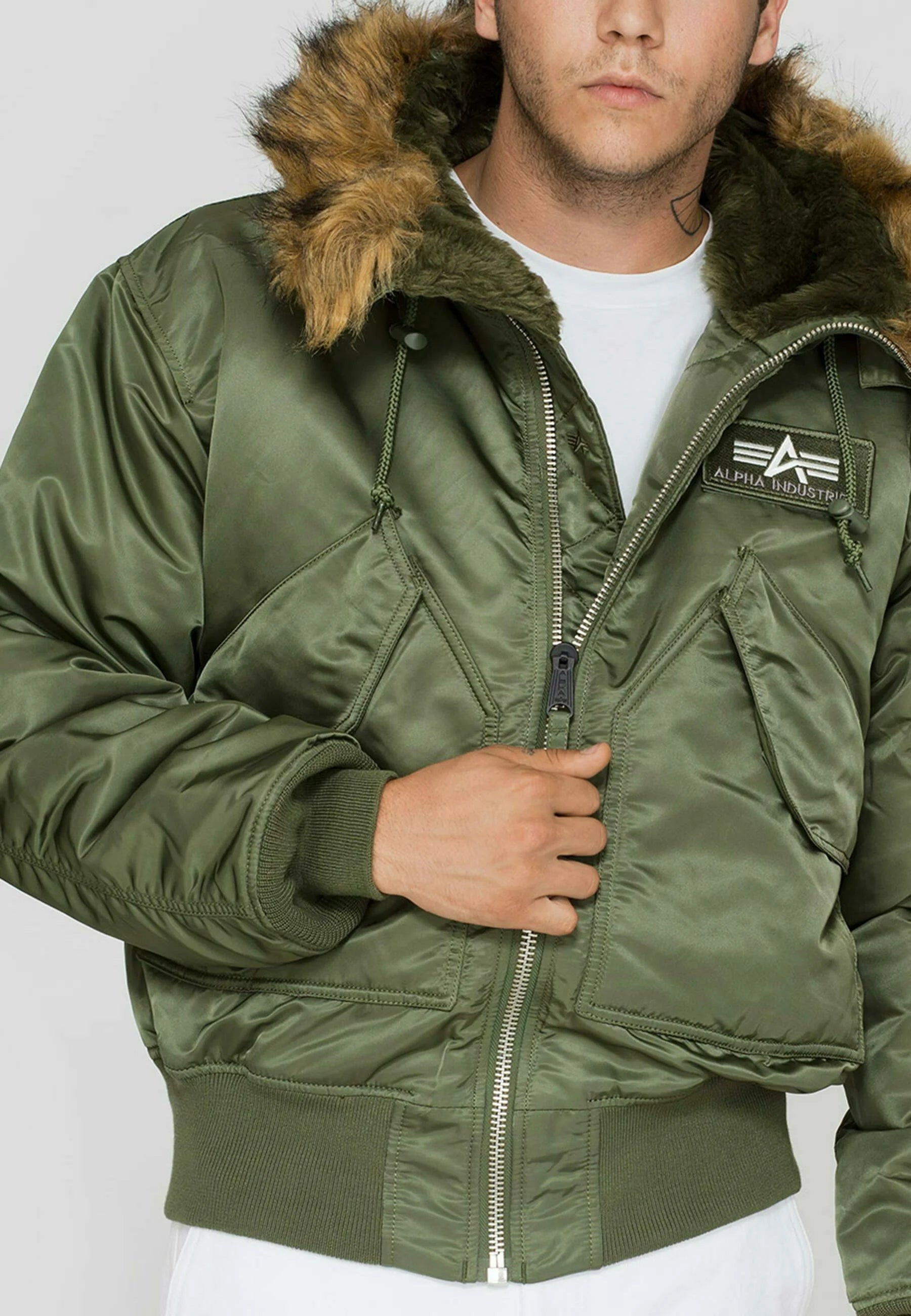 45P Kurtka z kapturem Alpha Industries 144103