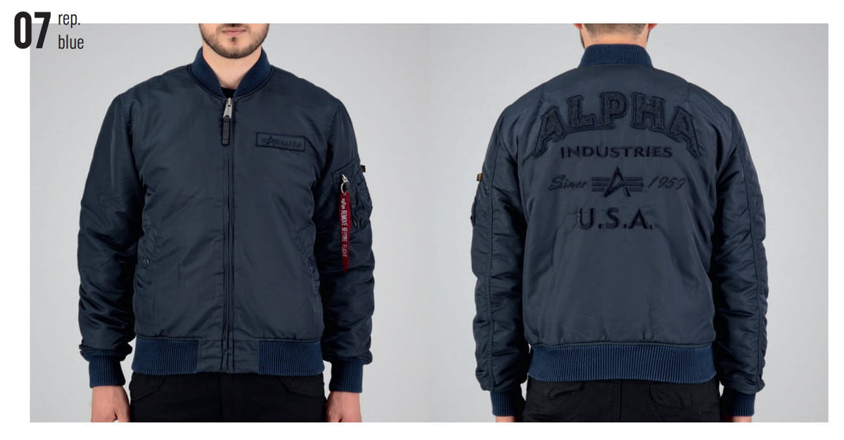 MA-1 VF Authentic Overdyed Alpha Industries L/XL 108130