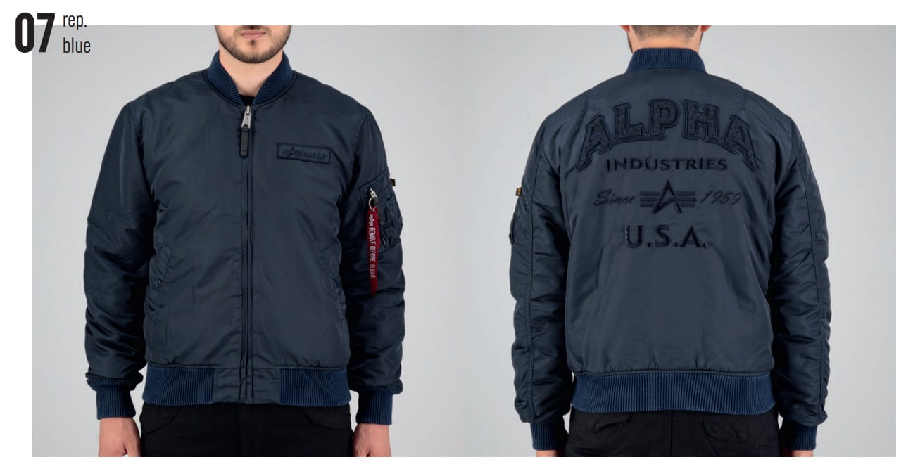 MA-1 VF Authentic Overdyed Alpha Industries L/XL 108130
