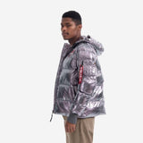 Pikowana kurtka z kapturem NASA Metallic FD Alpha Industries L/XL 118104