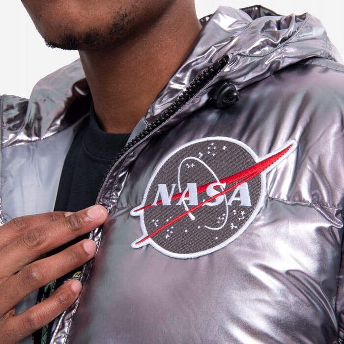 Pikowana kurtka z kapturem NASA Metallic FD Alpha Industries L/XL 118104