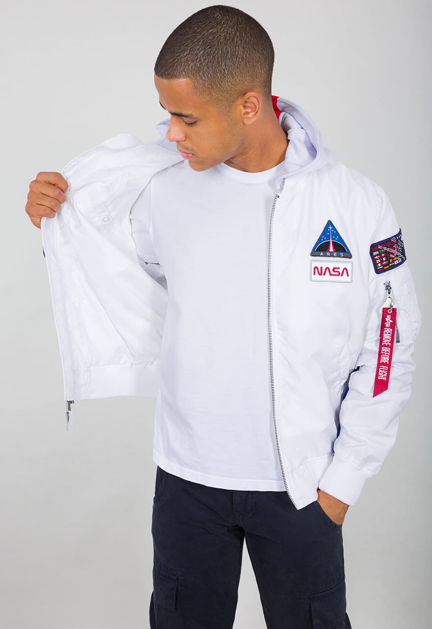 MA-1 TT Hood NASA Alpha Industries Kurtka L/XL/2XL 126107
