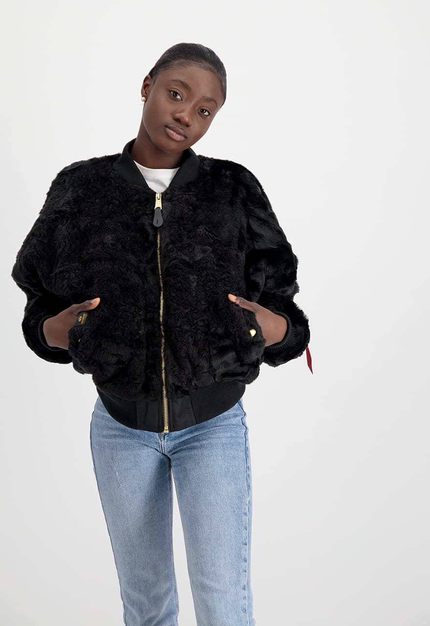 MA-1 OS Fur Wmn Kurtka Alpha Industries M 118006