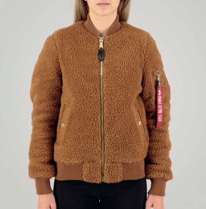 MA-1 VF Teddy Kurtka Damska Alpha Industries S 108003