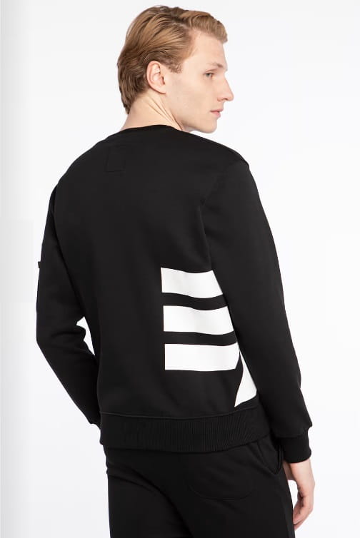 Side Logo Sweater Bluza Alpha Industries L 118305