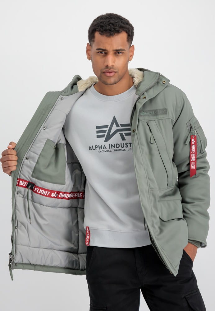 N3B Expedition Parka Alpha Industries L 108112