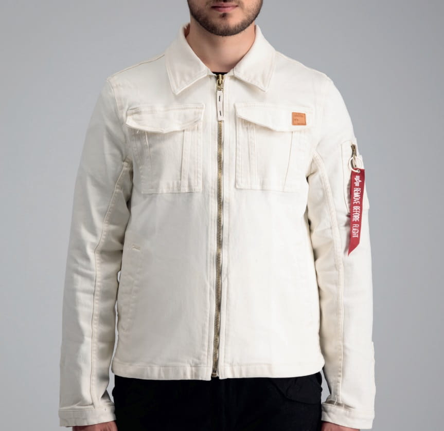 Koszula wojskowa Alpha Industries z wieloma kieszeniami L 108137