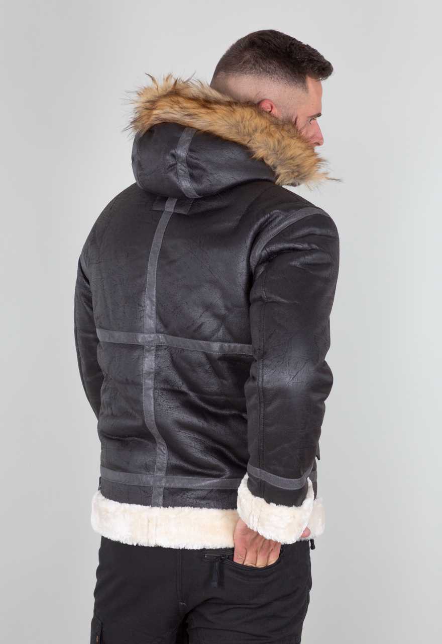B3 FL Hooded Kurtka Alpha Industries L/XL/2XL/3XL 128104