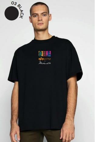 T-Shirt Muhammad Ali Pop Art Alpha Industries M/L/XL/2XL 136518