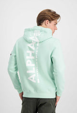 Bluza z kapturem z nadrukiem na plecach Alpha Industries XL/2XL/3XL/4XL 178318