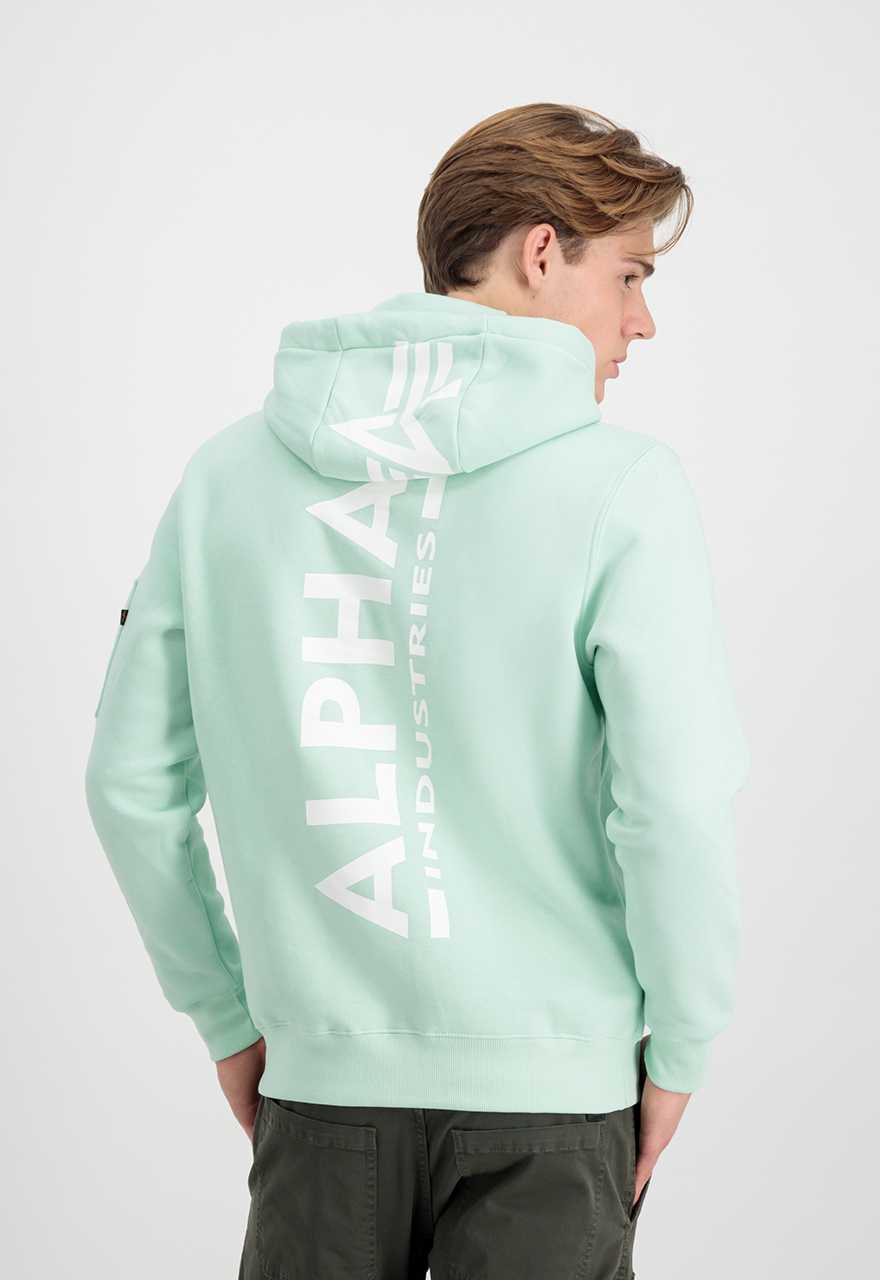 Bluza z kapturem z nadrukiem na plecach Alpha Industries XL/2XL/3XL/4XL 178318