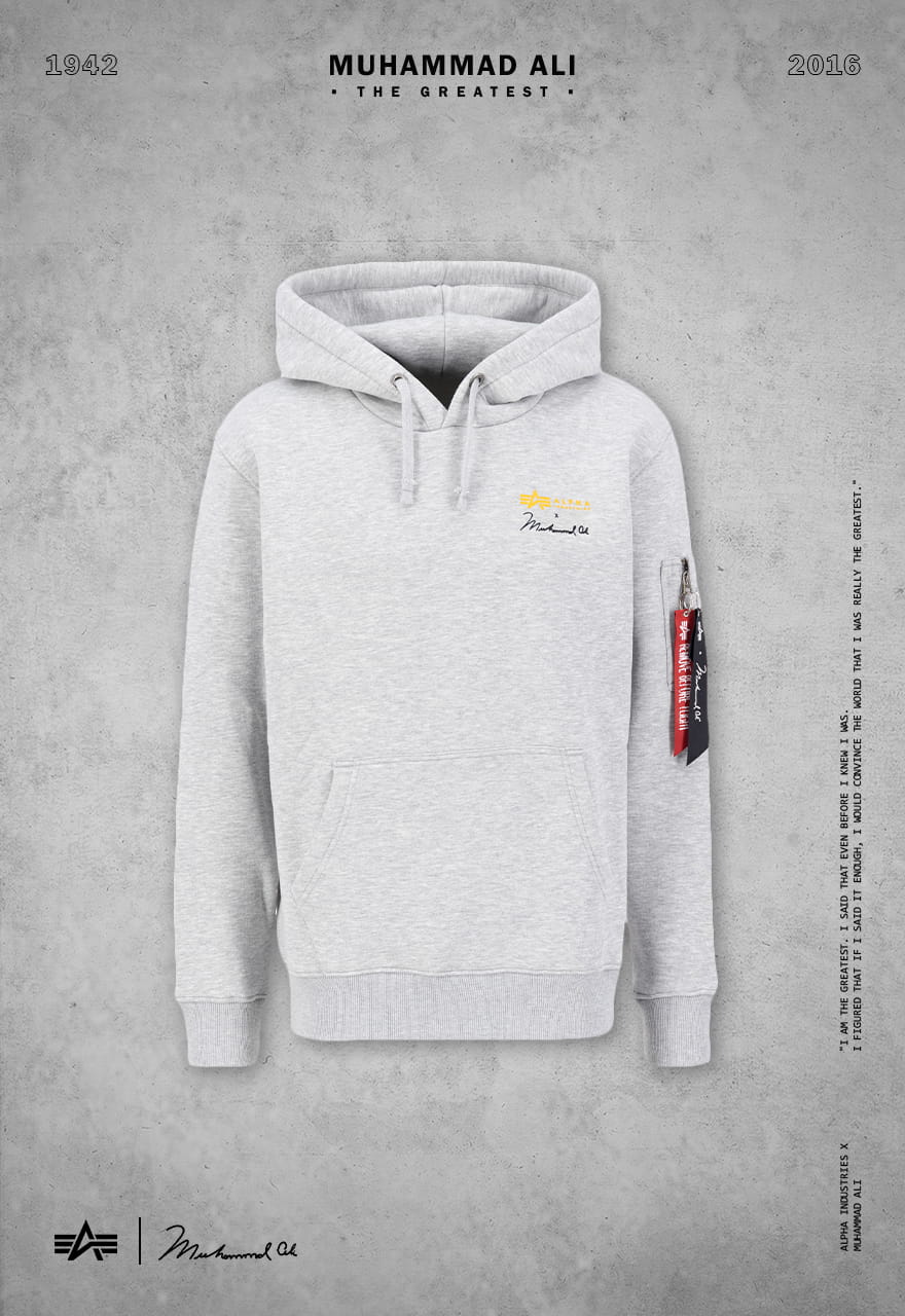 Bluza z kapturem Muhammad Ali BP Alpha Industries M/L/XL/2XL 136339