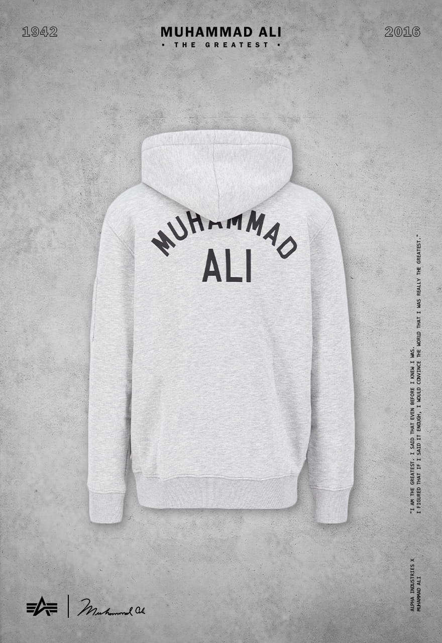 Bluza z kapturem Muhammad Ali BP Alpha Industries M/L/XL/2XL 136339