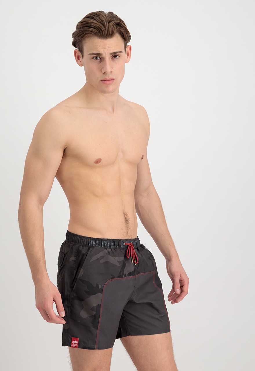 Krótkie spodenki kąpielowe moro Alpha Industries 2XL/3XL 196932