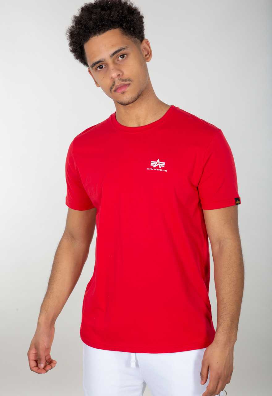 Nadruk na plecach T-shirt Alpha Industries 128507