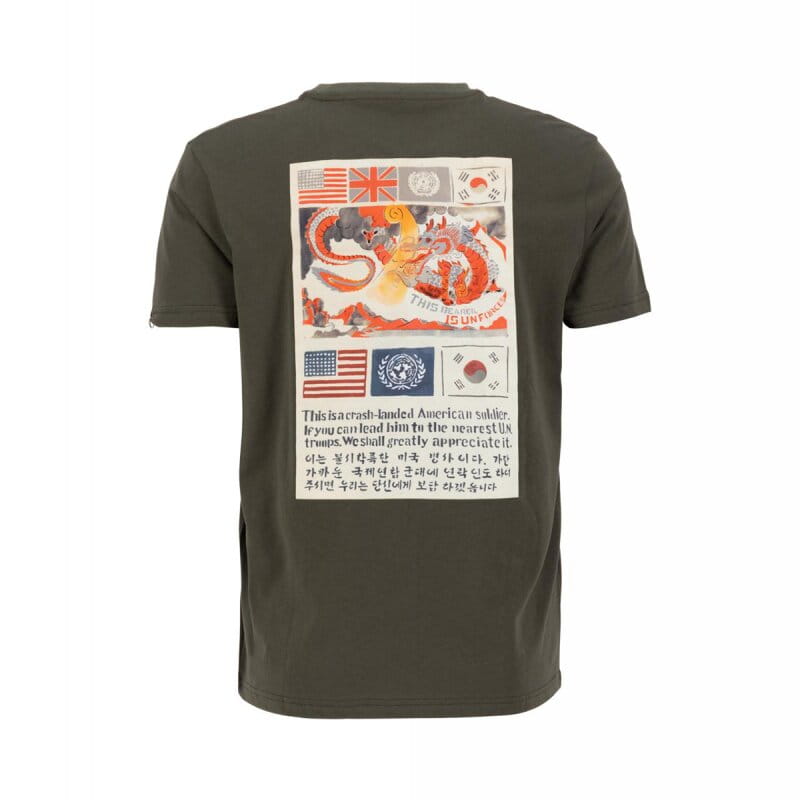 USN Blood Chit T Alpha Industries M/L/XL/2XL 136503