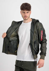 MA-1 Kurtka przeciwdeszczowa z kapturem Alpha Industries L/XL/3XL 106102