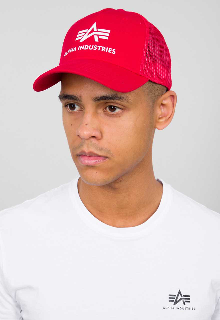 Klasyczna Czapka Truckerka Alpha Industries 186902