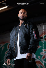 MA-1 Alpha Industries x Muhammad Ali Jacket L/XL/2XL 136138