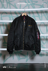 MA-1 Alpha Industries x Muhammad Ali Jacket L/XL/2XL 136138
