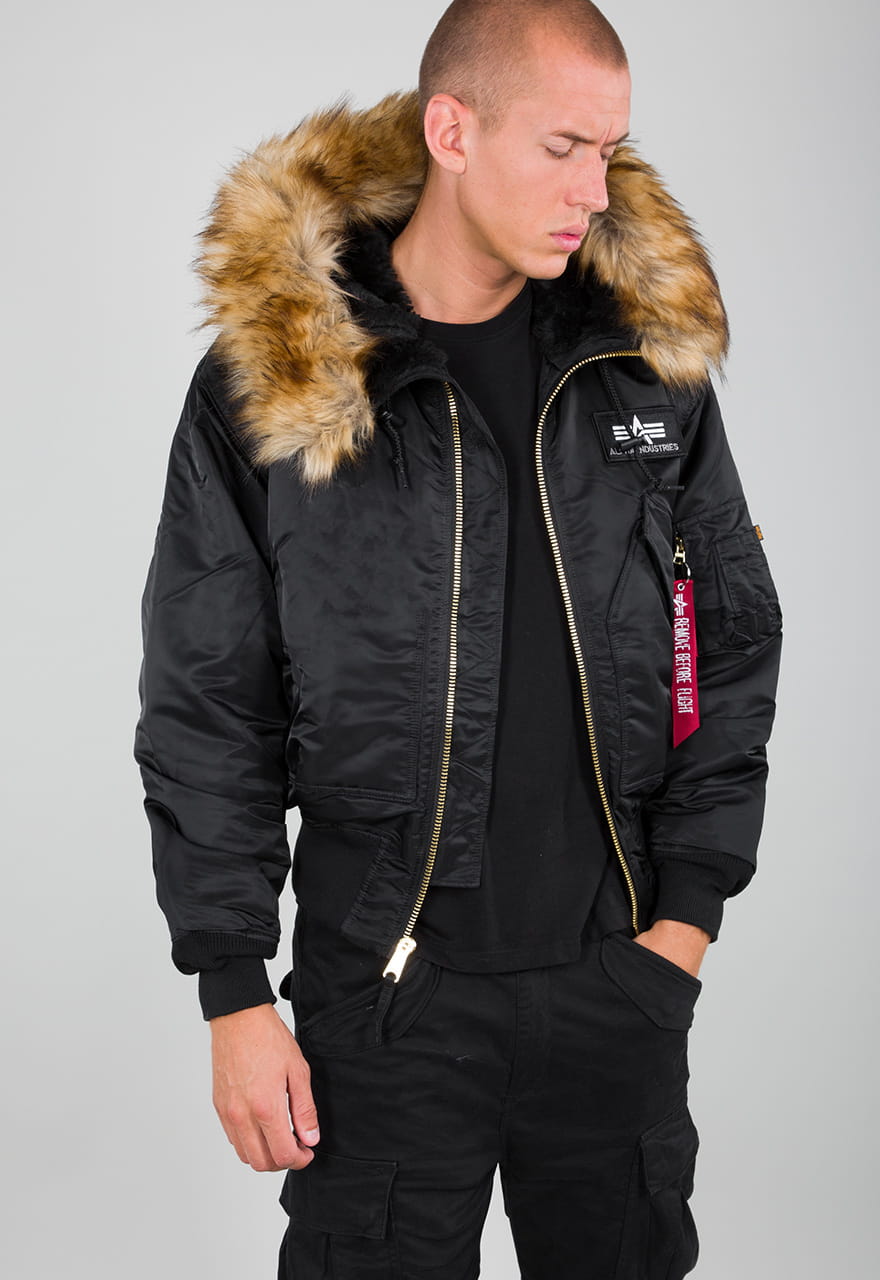 45P Kurtka z kapturem Alpha Industries 144103