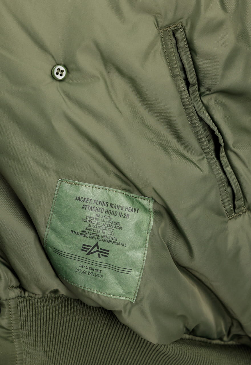 N2B Alpha Industries kurtka HERTIGE 100105