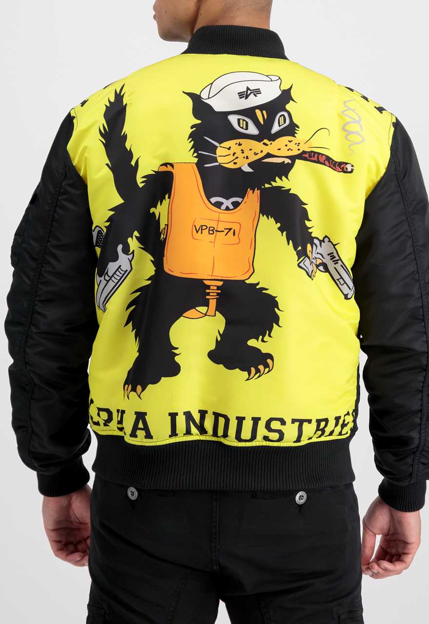 MA-1 VF Eskadra Myśliwska Alpha Industries S/M/L/XL/2XL/3XL/4XL/5XL 108101