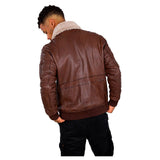 G1 Skórzana kurtka ALPHA INDUSTRIES 2XL/3XL128191 - 20 - brązowy