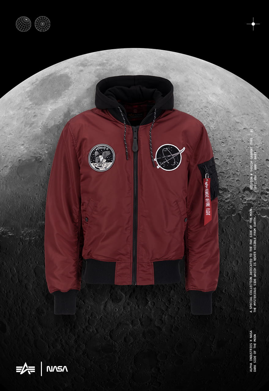 MA-1 VF Hood Dark Side Kurtka Alpha Industries L/XL/2XL/3XL 108108