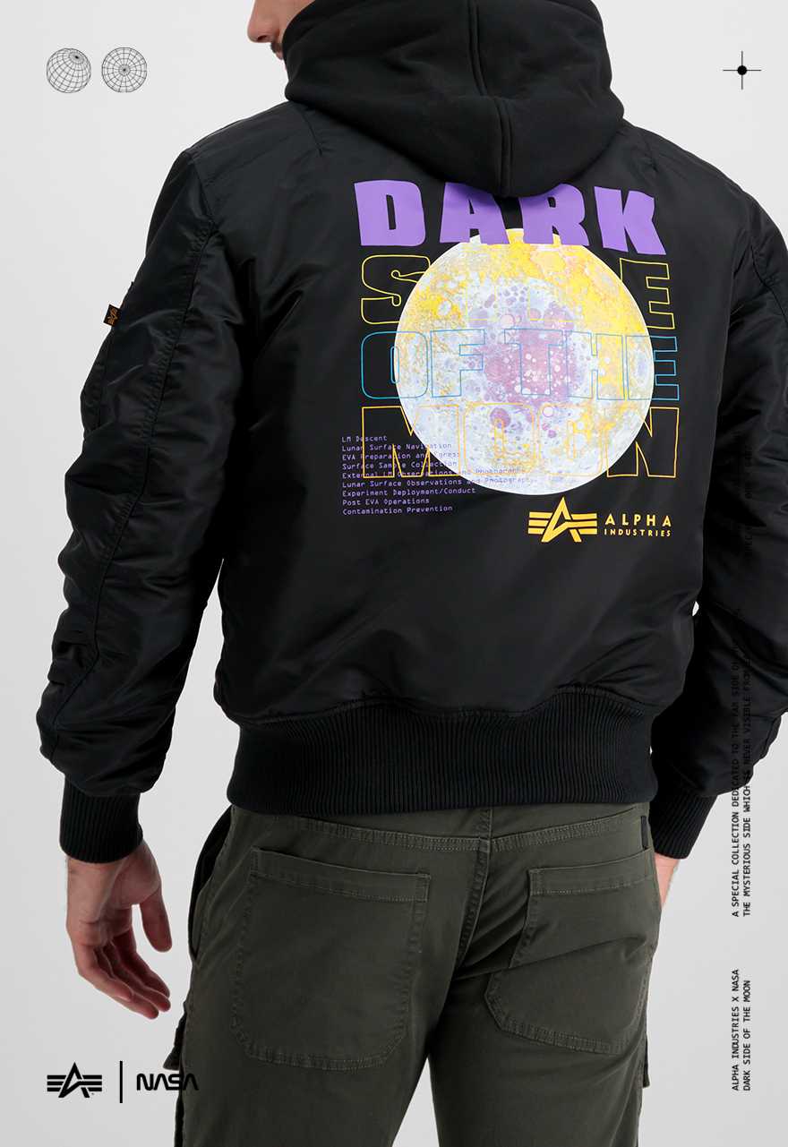 MA-1 VF Hood Dark Side Kurtka Alpha Industries L/XL/2XL/3XL 108108