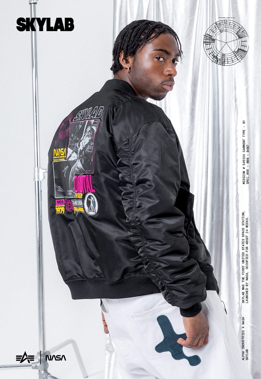 MA-1 NASA Skylab Jacket Alpha Industries 138138 M/L/XL/2XL/3XL