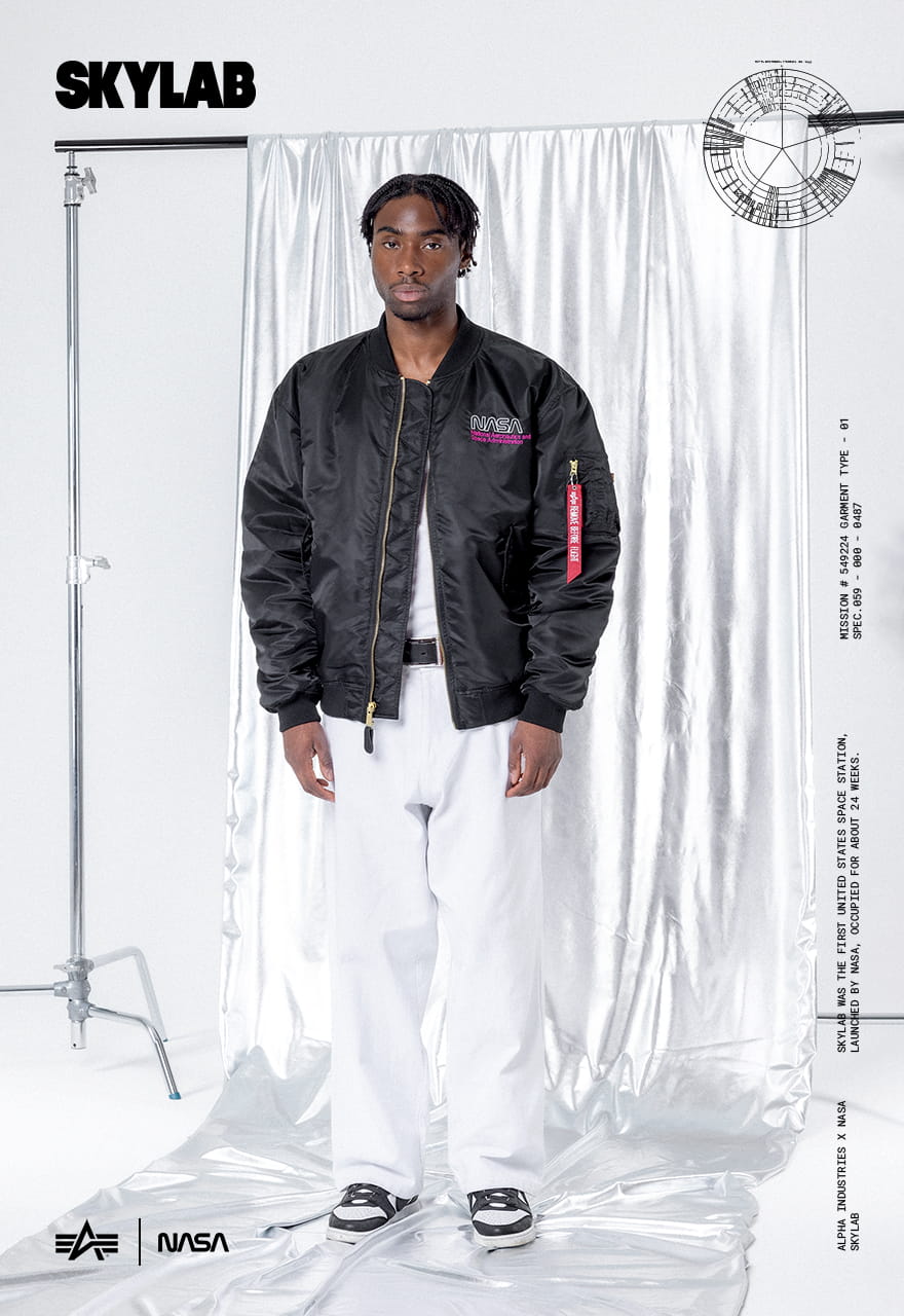 MA-1 NASA Skylab Jacket Alpha Industries 138138 M/L/XL/2XL/3XL