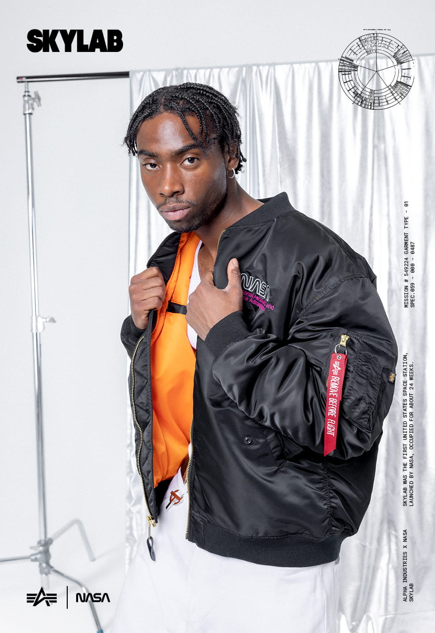 MA-1 NASA Skylab Jacket Alpha Industries 138138 M/L/XL/2XL/3XL